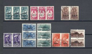 South West Africa 1943 - 44 Sg 123/30b Cat £75