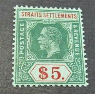 Nystamps British Straits Settlements Stamp 171 Og H $98