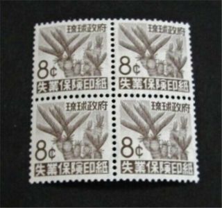 Nystamps Japan Ryukyu Islands Stamp Rq5 Og Nh $120