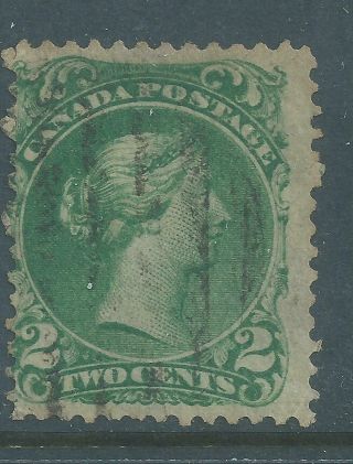 Canada 1868 Large Queen Sg 48 Scott 24b Thin Paper Cv £65