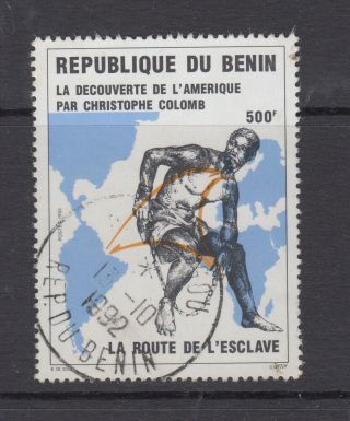 Benin 1992 Africa Reacts To Discovery Of America Sc 687 Fine
