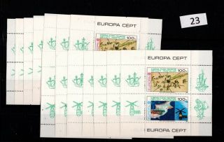 == 14x Northern Cyprus 1983 - Mnh - Europa Cept - Space,  Ships,  Map - Wholeasle