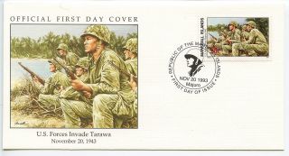 W30 1 - 1 History Of World War Ii Marshall Is Fdc Fall Of Wake Island 1941.  12.  23