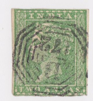 India In Singapore Abroad Typo Qv 1854 Sg31 - 2 Anna - B - 172 - Litho