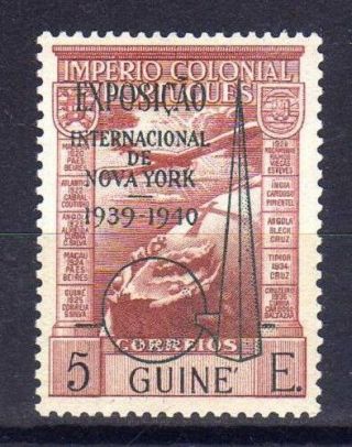 Portuguese Guinea Air Mail Sc C7 (1938) Colonial Empire S/new York Og Mlh