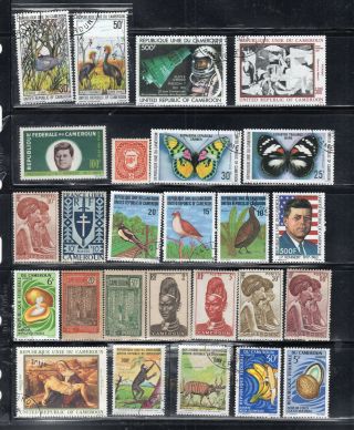 France Colonies Cameroon Cameroun Africa Stamps & Hinged Lot 2138