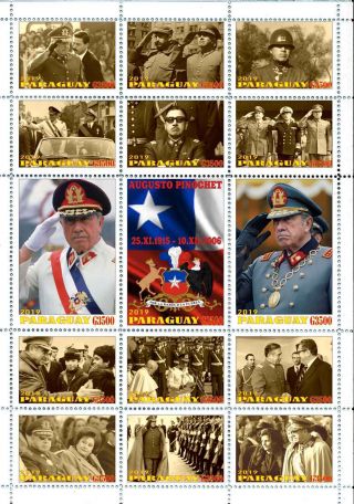 Memory Dictator Augusto Pinochet President Chile Paraguay 2019