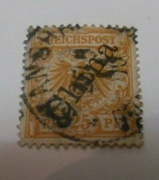 Germany - Post Office In China Sc.  5 25pf Eagle 1898 -