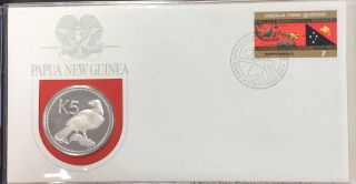 1975 Papua Guinea First Day Of Issue Cachet - K5