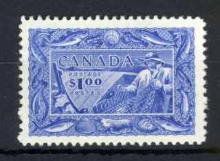 Canada Mnh Stamp No.  302 - $1.  00 Fishing Resources Mnh Vf Cat.  Value=$60.  00