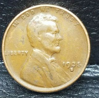 1935 - S Lincoln Wheat Penny Cent