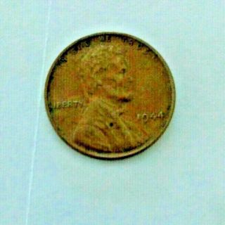 One Old Rare 1944 Lincoln Wheat Penny No Mark.  Only 1944