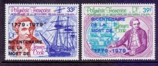 French Polynesia 1979 Bicent.  Death Of Captain Cook,  Mnh.