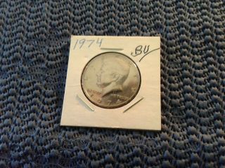 1974 - P Kennedy Half Dollar " Vg " In Price