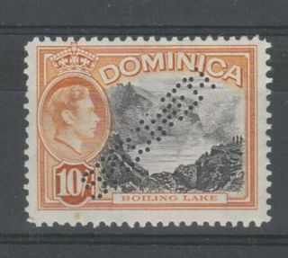 Dominica 1947 10/ - Perf Specimen Mh