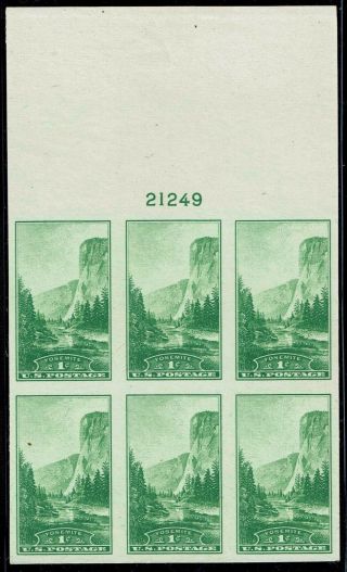 756 Top Pb 1935 1 Cent National Parks Farley Issue - Nh/no Gum As Issued