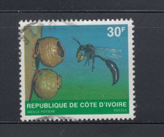 Ivory Coast 1979 Wasp Insects Sc 516a Fine