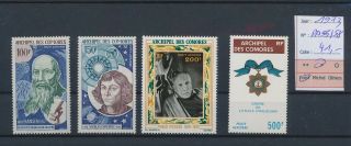 Lk80411 Comoros 1973 Historical Figures Fine Lot Mh Cv 41 Eur