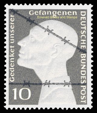 Ebs Germany 1953 German Prisoners Of War - Kriegsgefangene - Michel 165 Mnh