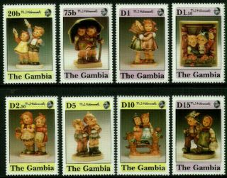 Gambia 1132 - 9 Mnh Set - Hummel Figurines