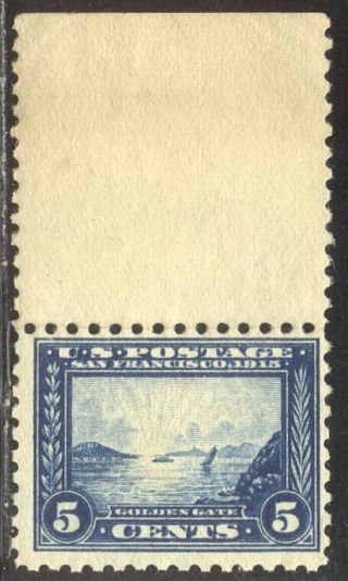U.  S.  403 Nh - 1913 5c Pan - Pacific,  P10 ($375)