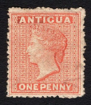 Antigua 1864 Stamp Gibbons 6 Mh Cv=100£