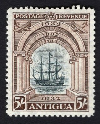 Antigua 1932 Stamp Gibbons 90 Mh Cv=85£