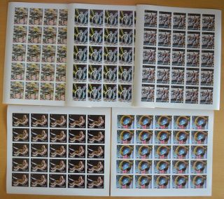 A686.  Sharjah - Mnh - Space - Apollo 17 - Full Sheet - - Imperf