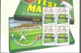 Australia - Classic Toys - Test Match Cricket Board Game Sheet Mnh 2009 (3276)