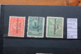 Stamps Old Mexico Mh (f107575)