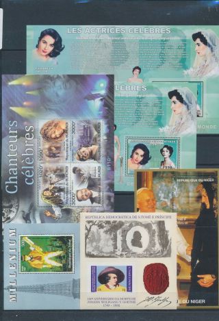 Ab6 - 2714 World Famous People Historical Figures Fp Good Sheets Mnh