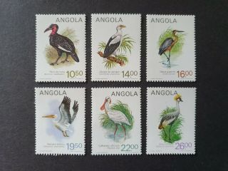 1984 Birds Wildlife Set Vf Mnh Portugal Angola B239.  26 Start0.  99$