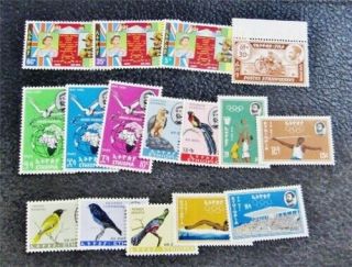 Nystamps Italy Ethiopia Stamp C74 // C88 E3 Og Nh $30