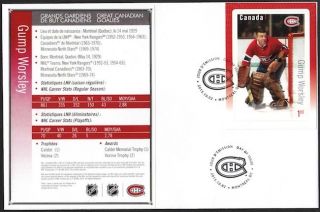 Canada 2876 - Gump Worsley Hockey Card Stamp On First Day Cover - Only 10 Made