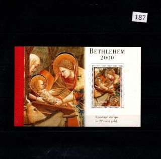 /// Palestine - Mnh - Painting - Booklet - Christ - Religy - Christmas 1999
