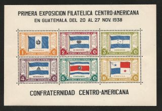 Airmail - The 1st Central American Philatelic Exhibition