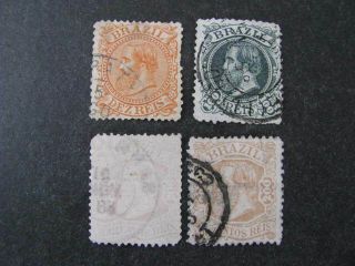 Brazil Stamps Scott 82 - 85