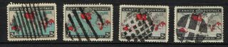 Canada 85 86 Map Stamps F - Vf Son Fancy Cancels (cem12,  26