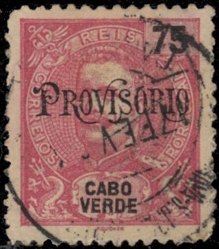 Cape Verde 83 (mi76) - King Carlos " Provisional " (pa74986)