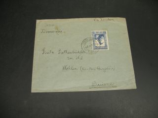Cape Verde 1939 Cover To Switzerland 30317