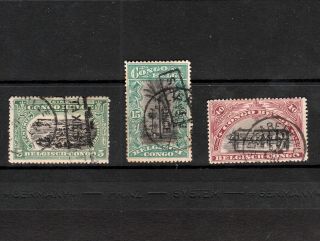 Belgian Congo 1915 Selected Postage Due Stamps With “taxes” Overprints (3)