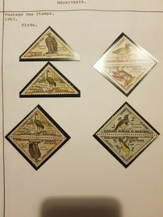 20 X Mauritania Stamps See Photos