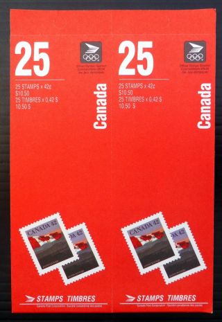 Canada 1991 Booklet Sb152 Cat £60 Nf786