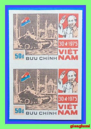 Vietnam Imperf Historic Days - 30/4/75 Pair Mnh Ngai