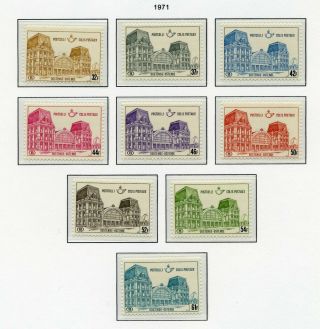 Belgium Mh Q413 - 21 1971 Railway Stamps Mv976
