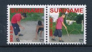 [su1628] Suriname Surinam 2009 Upaep Children Playing Marbles Hoop Mnh
