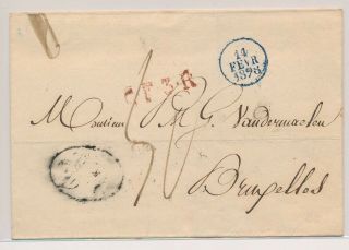 Lk50622 France 1898 Old Cover With Cancels