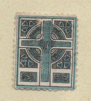 Ireland Sinn Feinn Propaganda Labels:1907 - 16 Celtic Cross