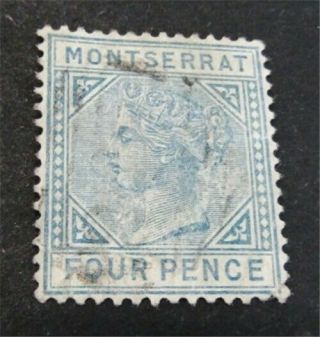 Nystamps British Montserrat Stamp 9 $300