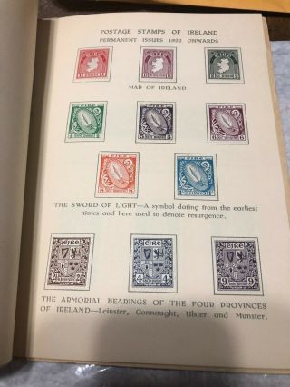 Ireland CP2 Stamp book Presentation pack 1922 - 1950 CV 120.  00€ - $140.  00 US 2
